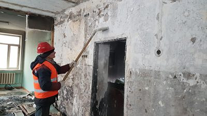 Ремонт после пожара